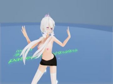 兔女郎白色黑丝大兔兔布料EEVEE 第七十四期